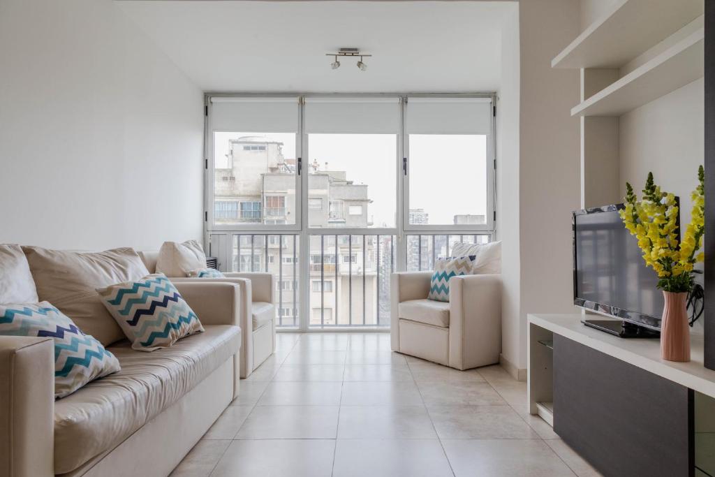 Posezení v ubytování BT Homes - Mar del Plata, Av Colon