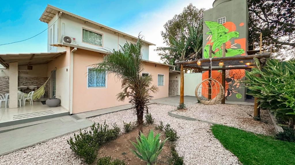 Το κτήριο όπου στεγάζεται  το ξενοδοχείο διαμερισμάτων