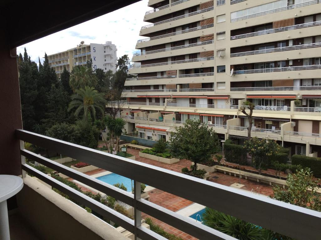 Balkón alebo terasa v ubytovaní Parque Marbella