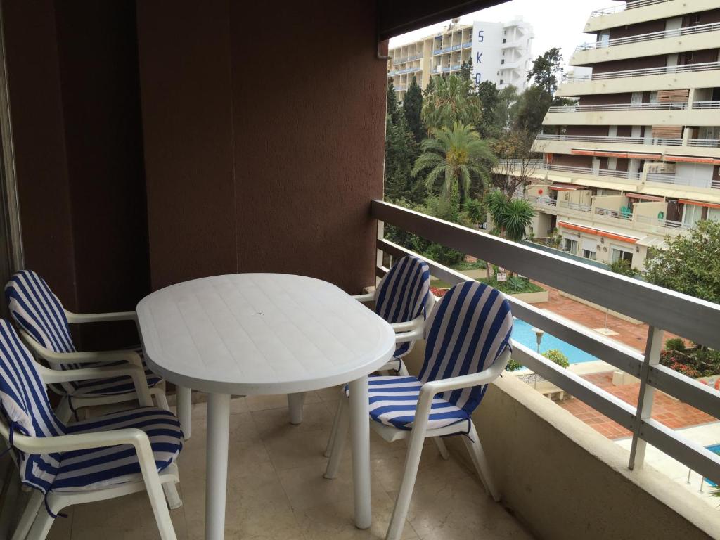 Balkón alebo terasa v ubytovaní Parque Marbella