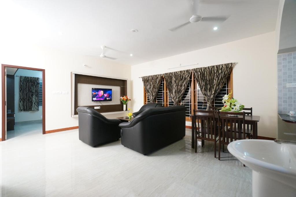 Krishna Vibe Service Apartment - 两居室公寓