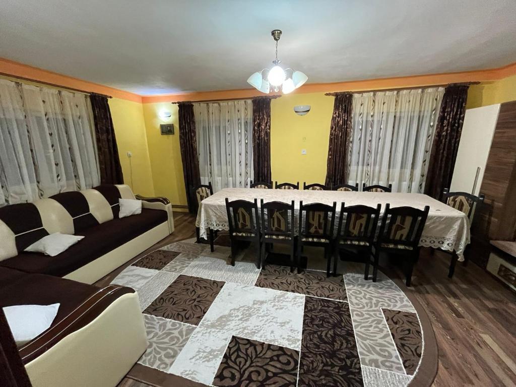 Posezení v ubytování Cabana Bianca & Iair