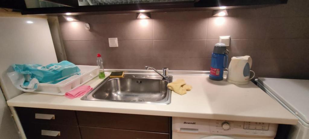 Η κουζίνα ή μικρή κουζίνα στο Little Park