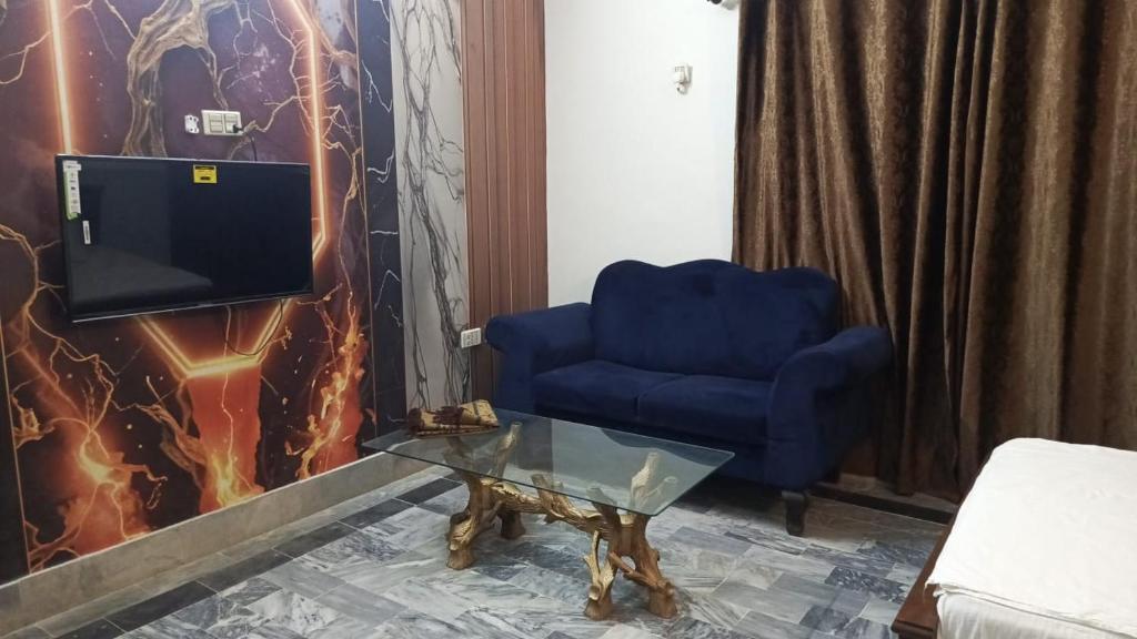 Χώρος καθιστικού στο Awari guest house