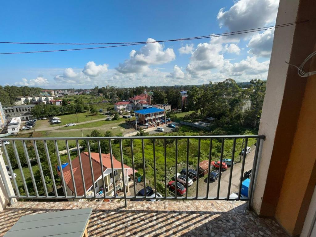 Balkón nebo terasa v ubytování Двух комнатная квартира с видом на море