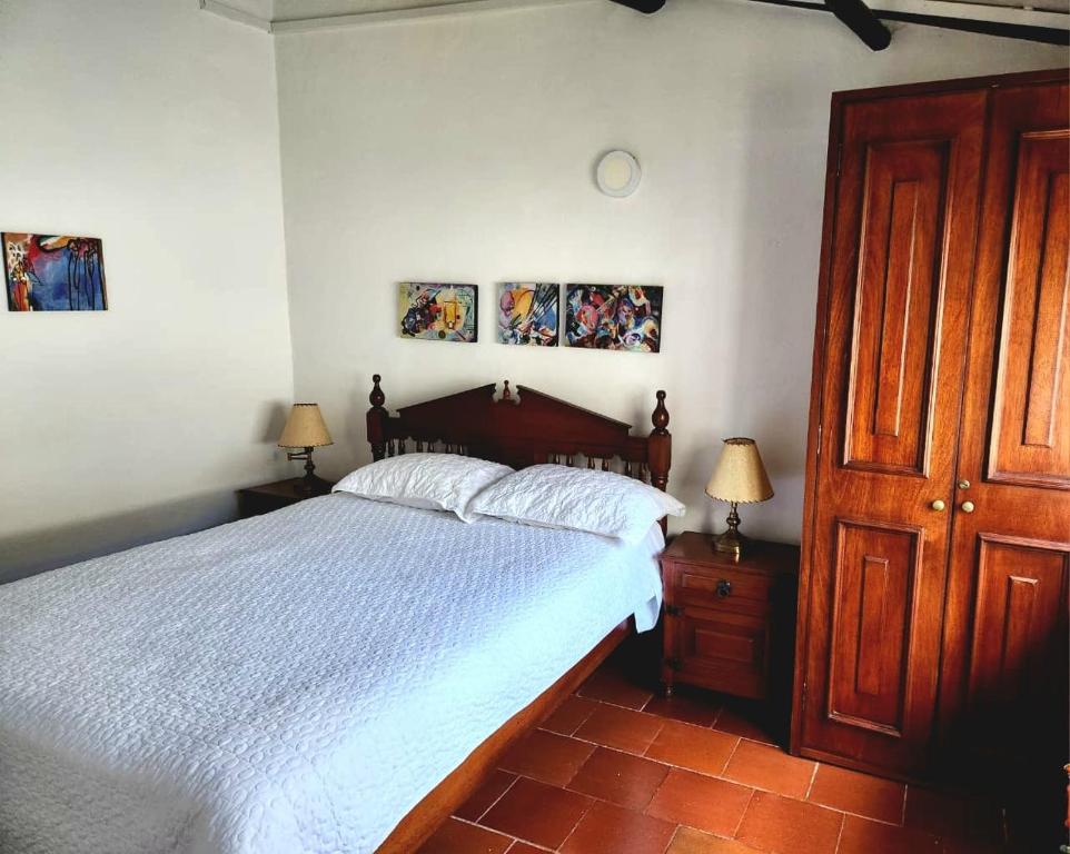 Voodi või voodid majutusasutuse Villa Marcus toas