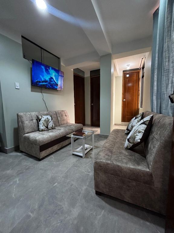 Posezení v ubytování Hogar Mesco