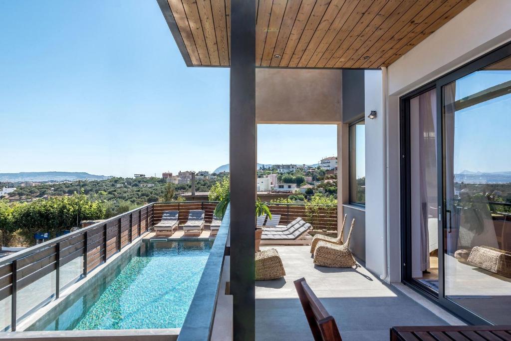 Πισίνα στο ή κοντά στο Happy Villa