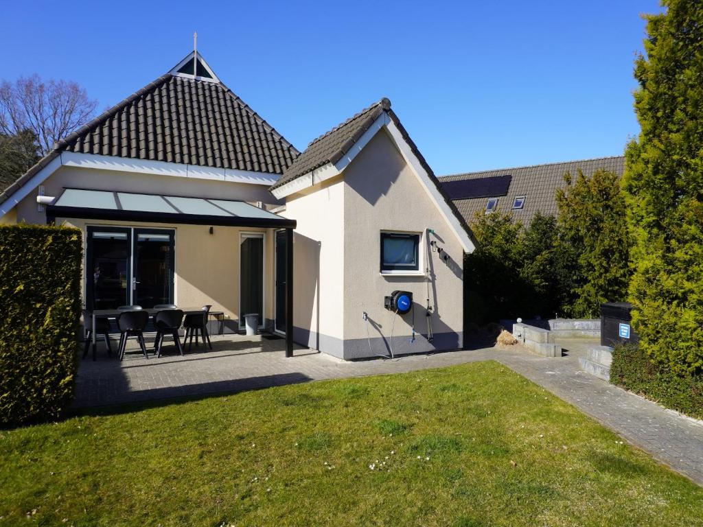 Bygningen som feriehuset ligger i