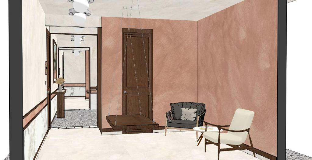 Istumisnurk majutusasutuses The Four Stories - Luxury near the Lake