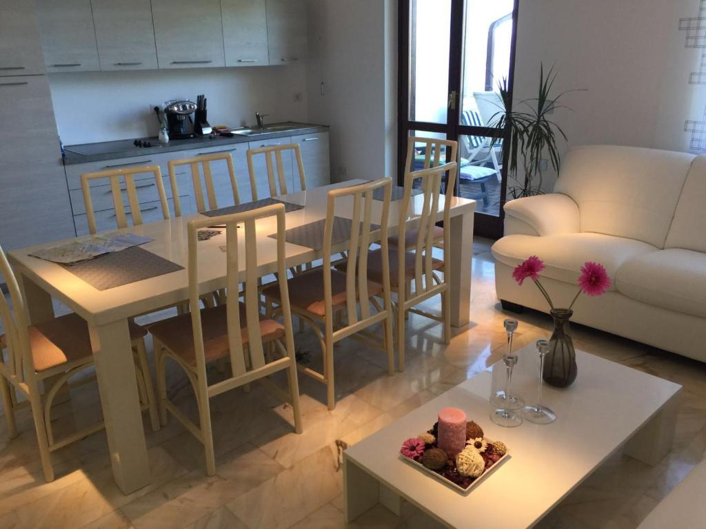 Posezení v ubytování B&B Villa Inn