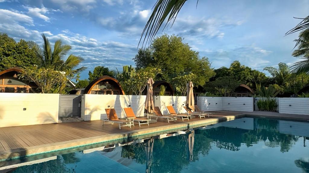 Πισίνα στο ή κοντά στο Found Mansion