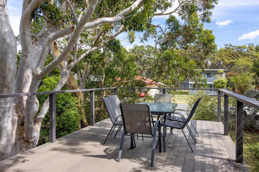 Μπαλκόνι ή βεράντα στο Sandpiper at Jervis Bay - Rustic Retreat