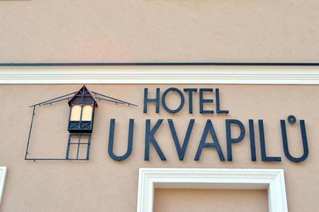 Certifikát, hodnocení, plakát nebo jiný dokument vystavený v ubytování Hotel U Kvapilů