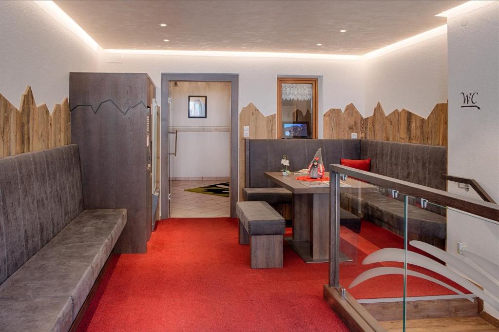 Część wypoczynkowa w obiekcie Pension Brugghof