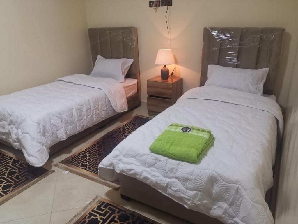 Una cama o camas en una habitación de Appartement a Louer Laayoune