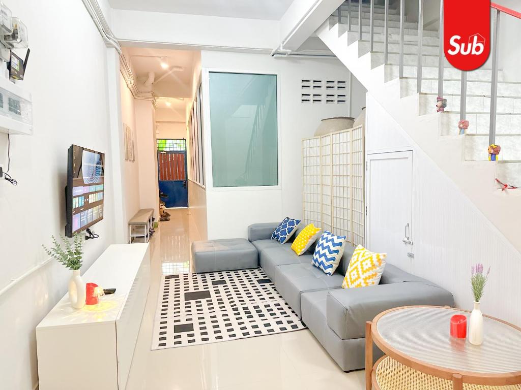 Et opholdsområde på Smart Luxury House in Hat Yai