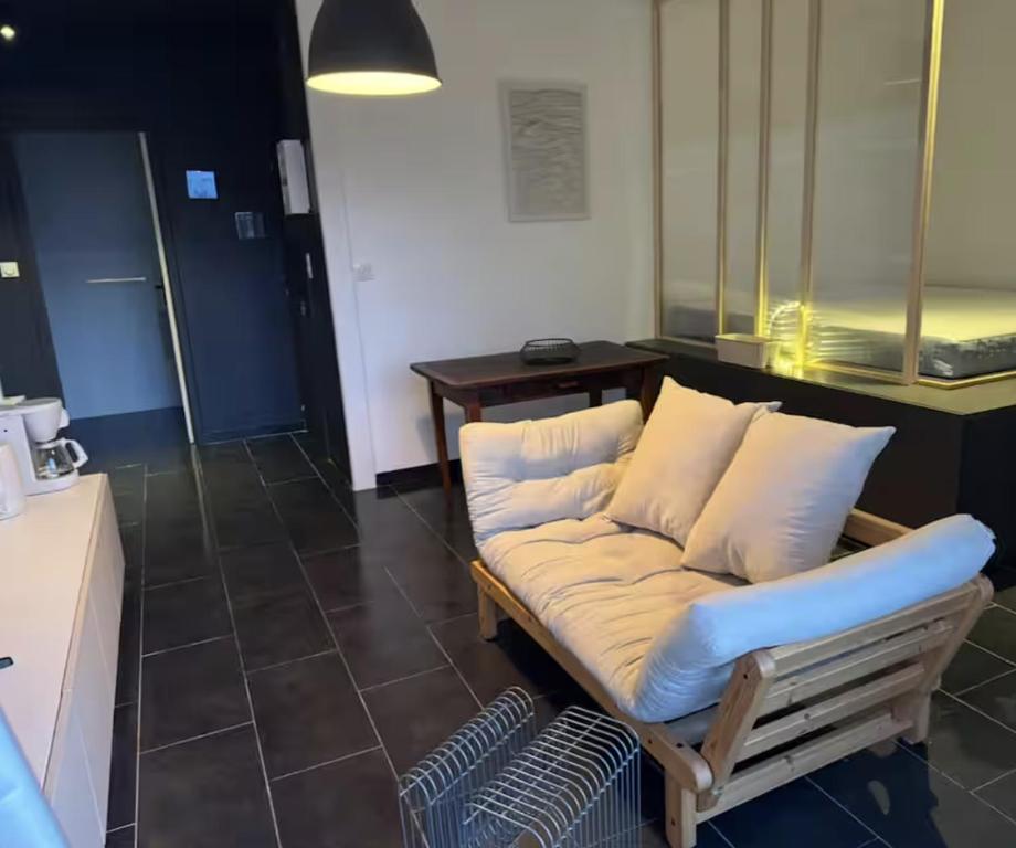 Χώρος καθιστικού στο Brõcean - Studio with sea view -