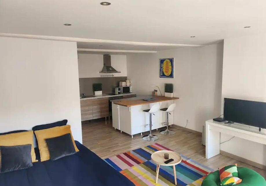 Kuchyň nebo kuchyňský kout v ubytování Spacieux Studio Sushi - 1 lit double - Rue calme- Centre ville