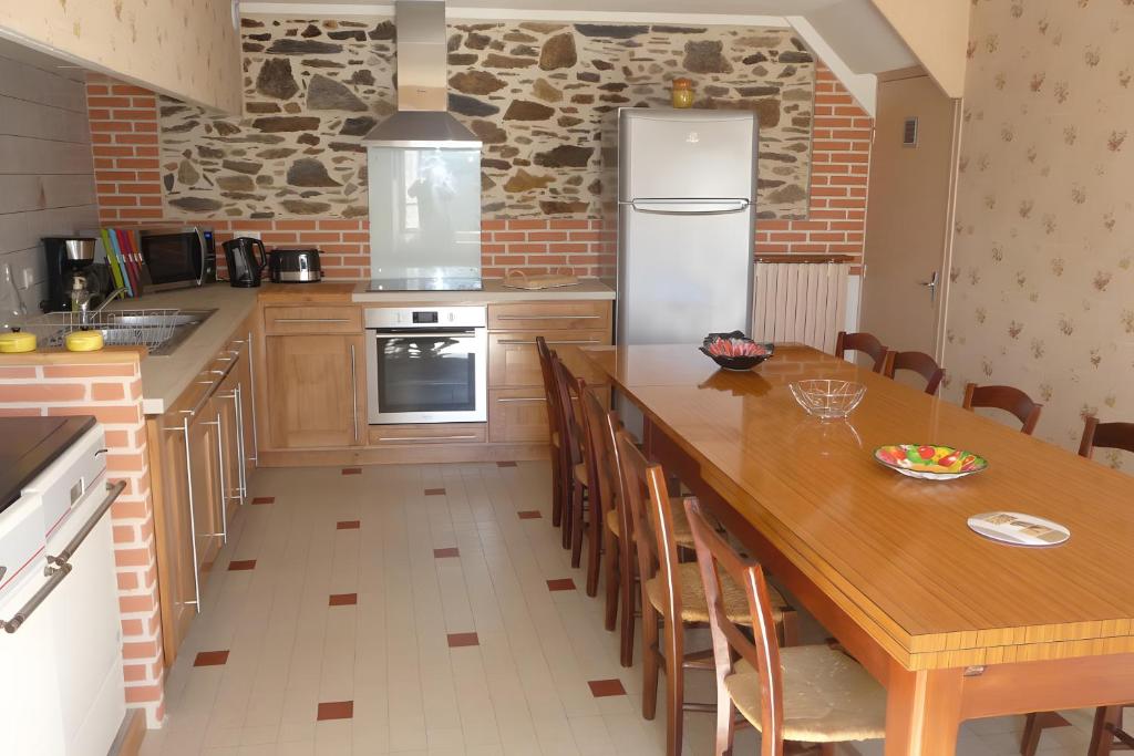 Køkken eller tekøkken på Gite les Magnans