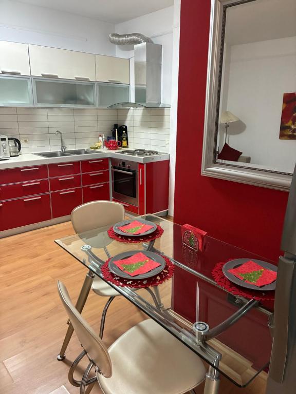 Küche/Küchenzeile in der Unterkunft Gerald 1