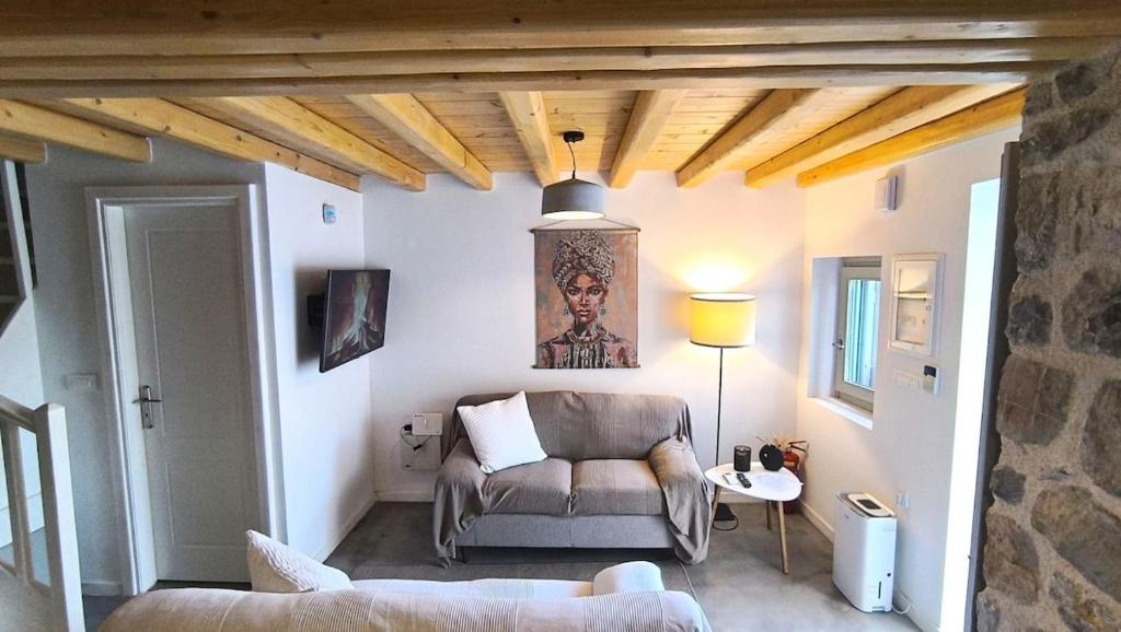 Χώρος καθιστικού στο Alvesta Guest House