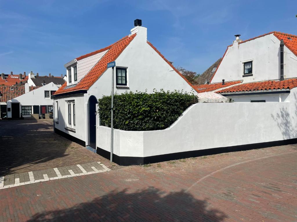 Bygningen som feriehuset ligger i