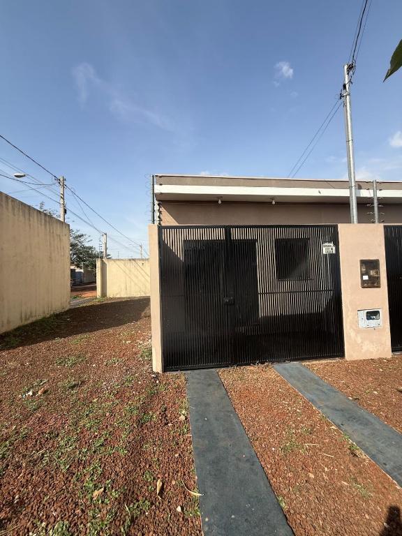 Bygningen som feriehuset ligger i