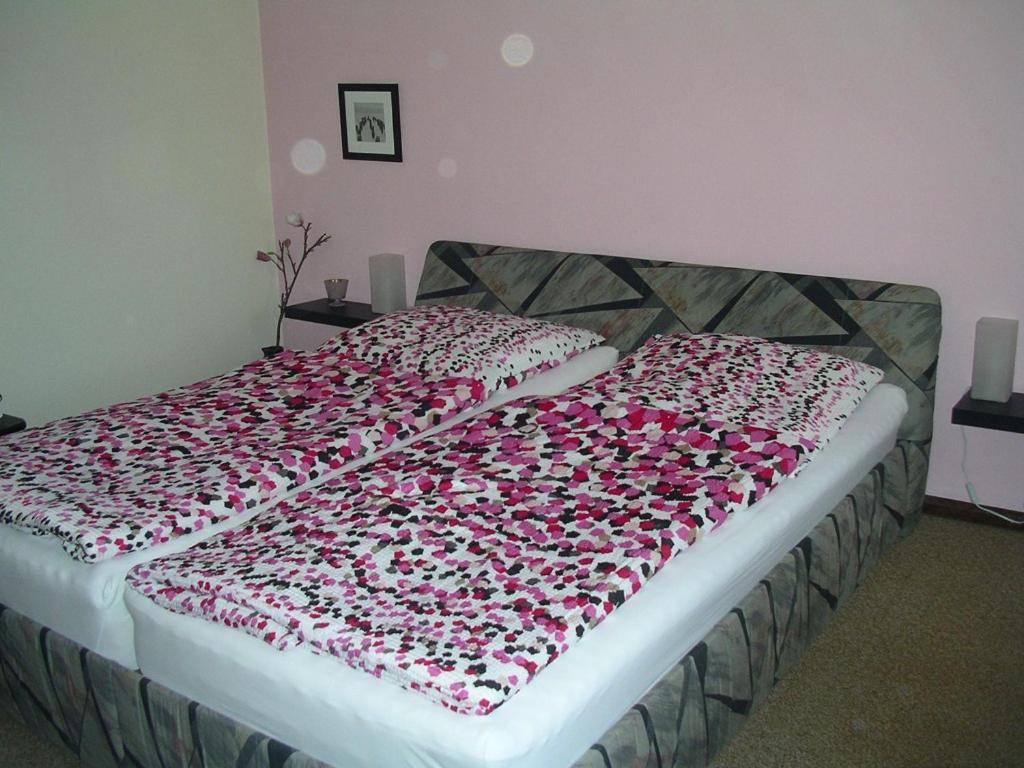 Postel nebo postele na pokoji v ubytování B&B Zur Tanne