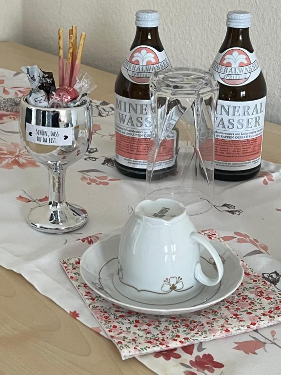 Nápoje v ubytování Apartment für berufliche oder private Zwecke