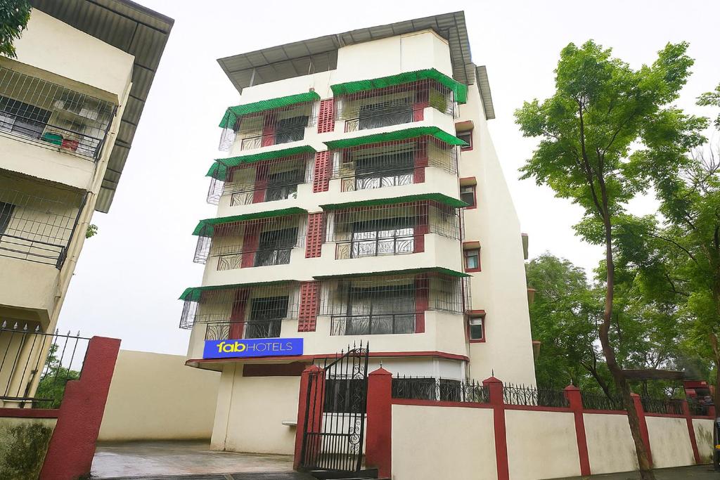 El edificio en el que está la casa de huéspedes