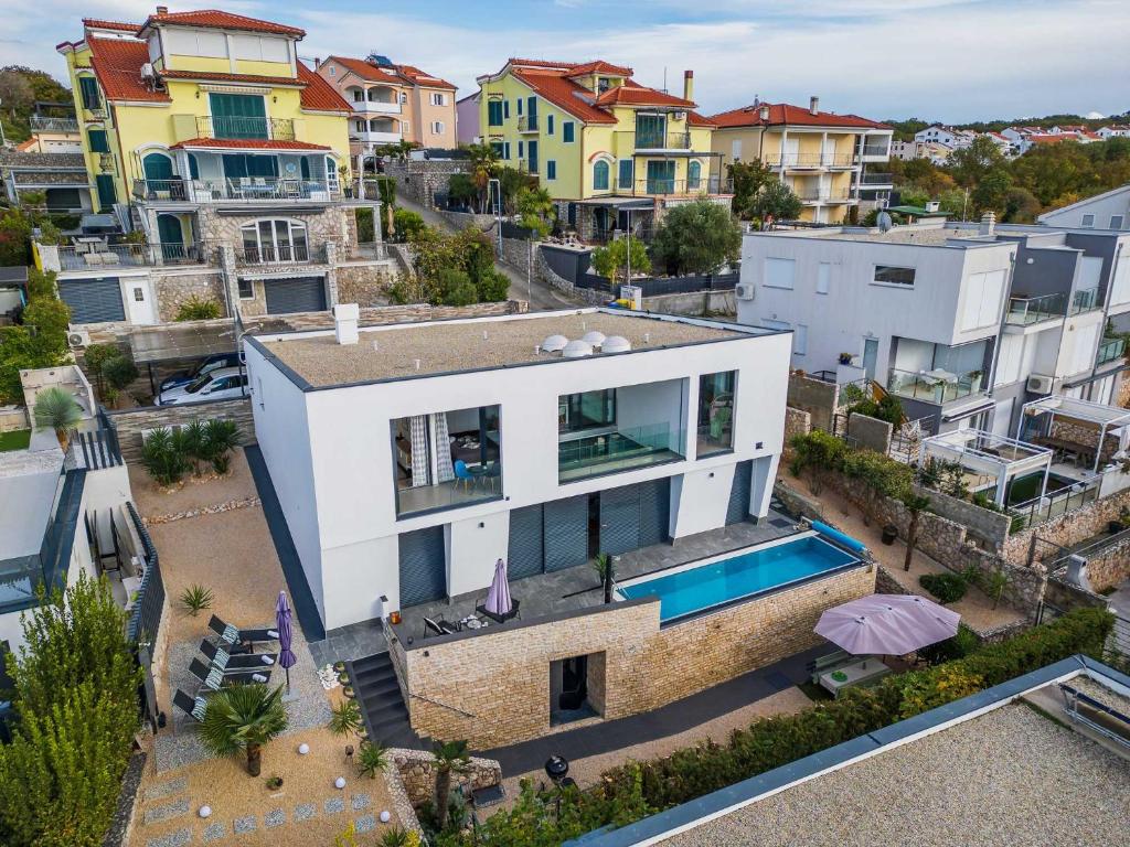 Swimmingpoolen hos eller tæt på Apartman Island Beauty 2