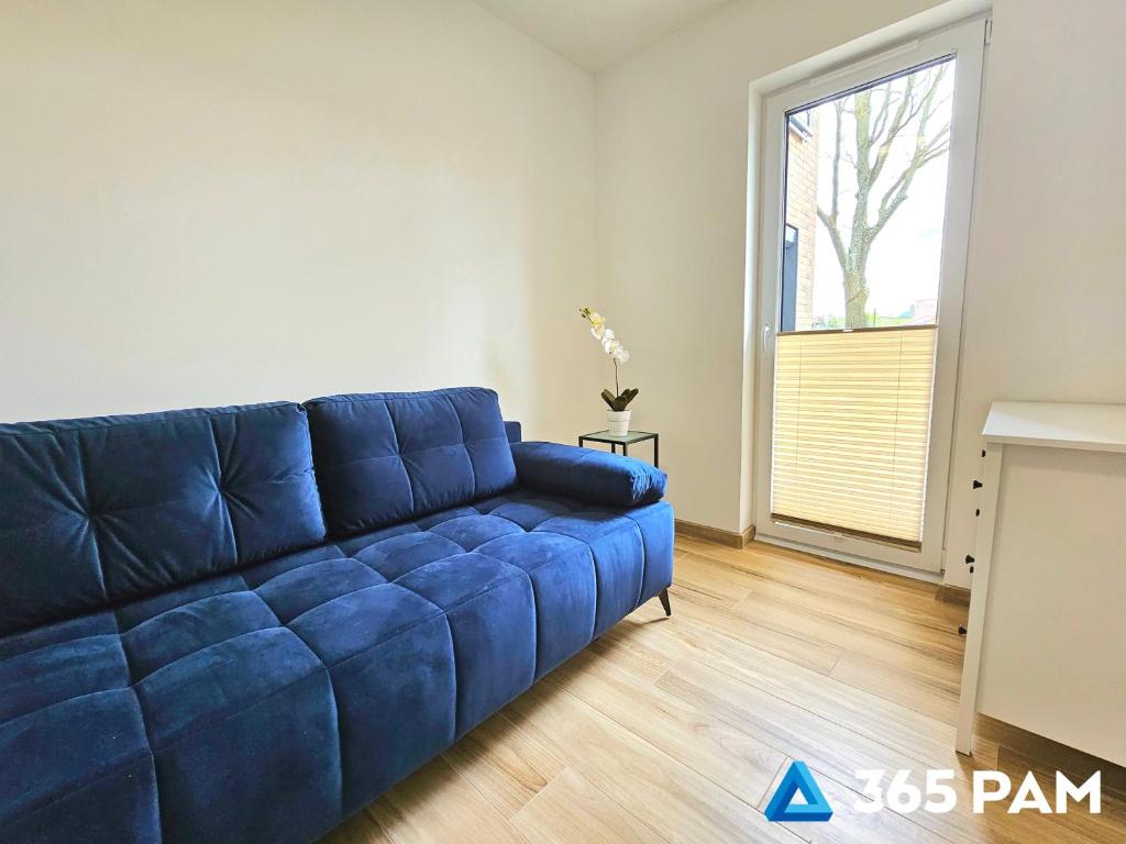 Posezení v ubytování 365PAM - Apartament Flow z Ogrodem