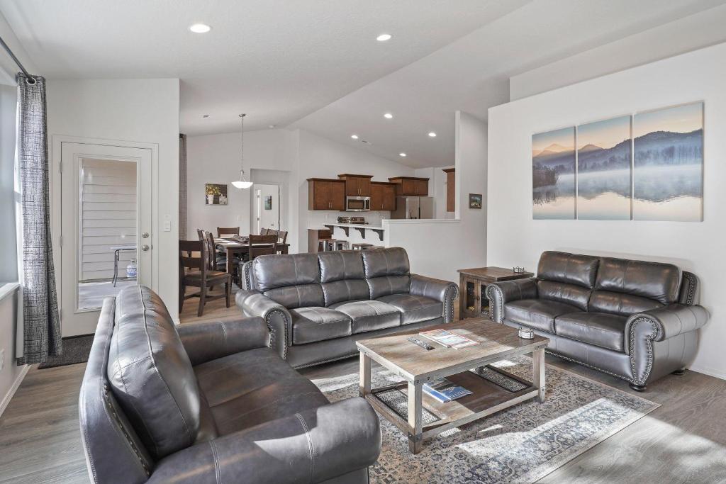 Posezení v ubytování Four Seasons Retreat