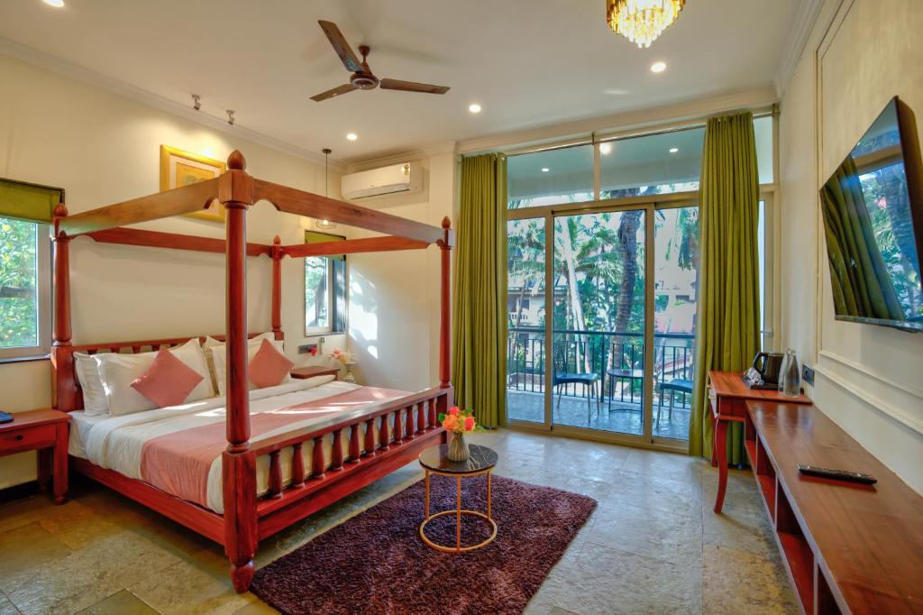 Ένα ή περισσότερα κρεβάτια σε δωμάτιο στο Dimaru Boutique Hotel