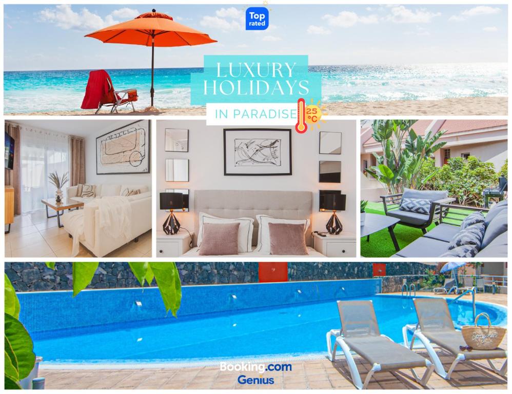 Bazén v ubytování Elite Luxury Sunset nebo v jeho okolí