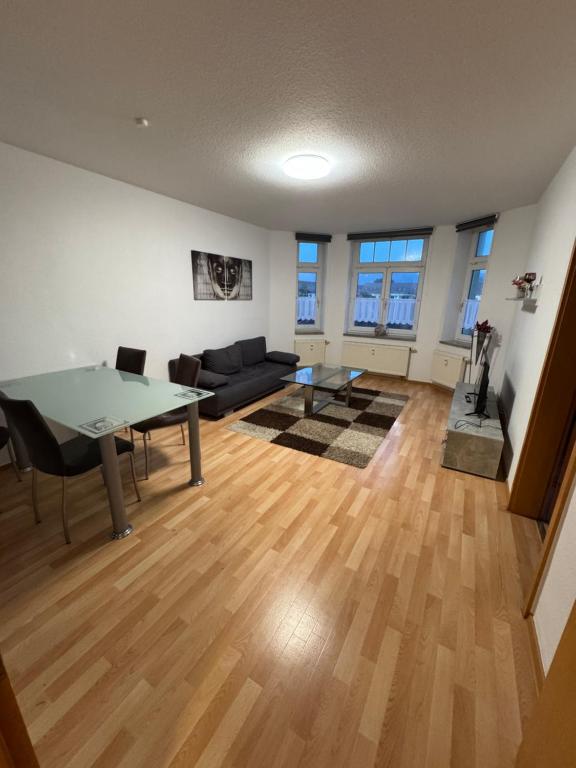 Posezení v ubytování Gemütliche Wohnung für 3 Personen