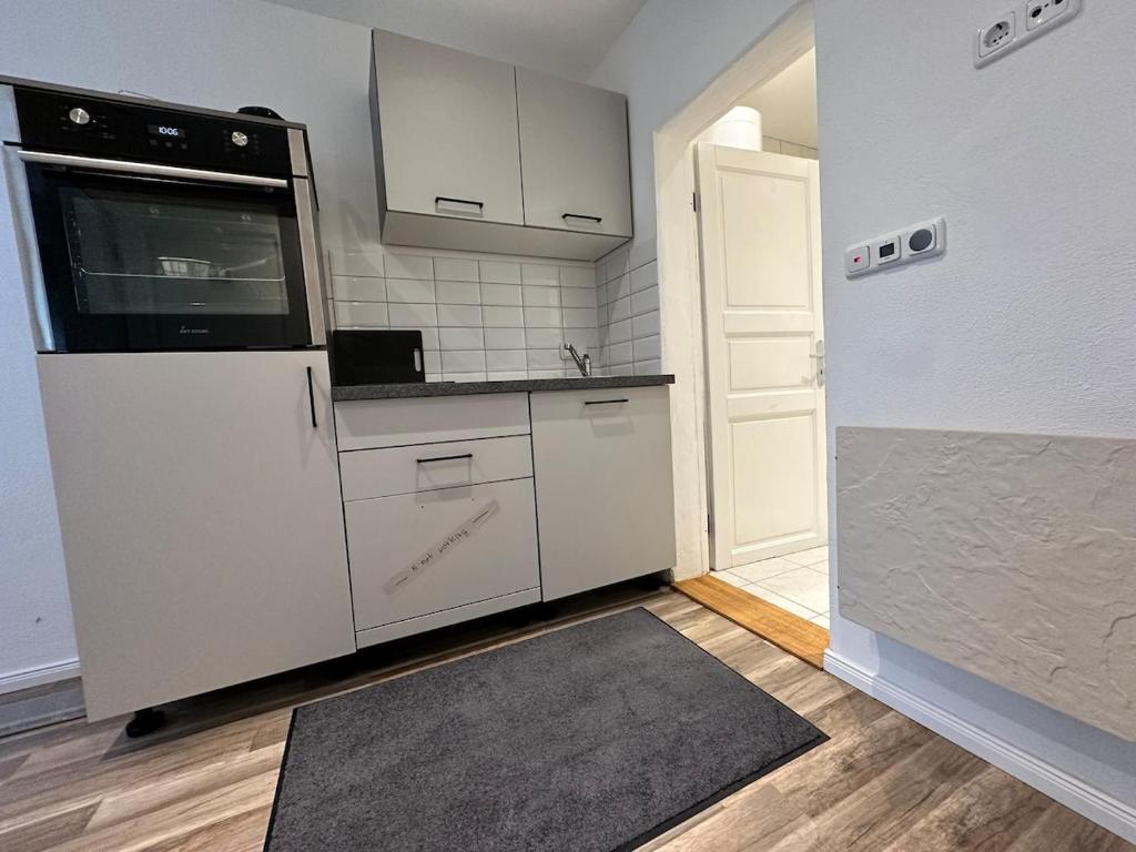 Köök või kööginurk majutusasutuses 200m vom Alten Rathaus Bamberg