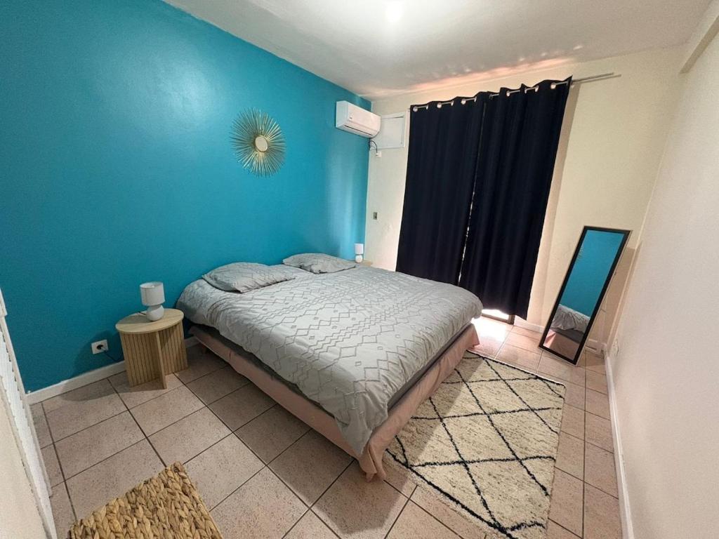 Ένα ή περισσότερα κρεβάτια σε δωμάτιο στο Premium Apartment, Cayenne Center