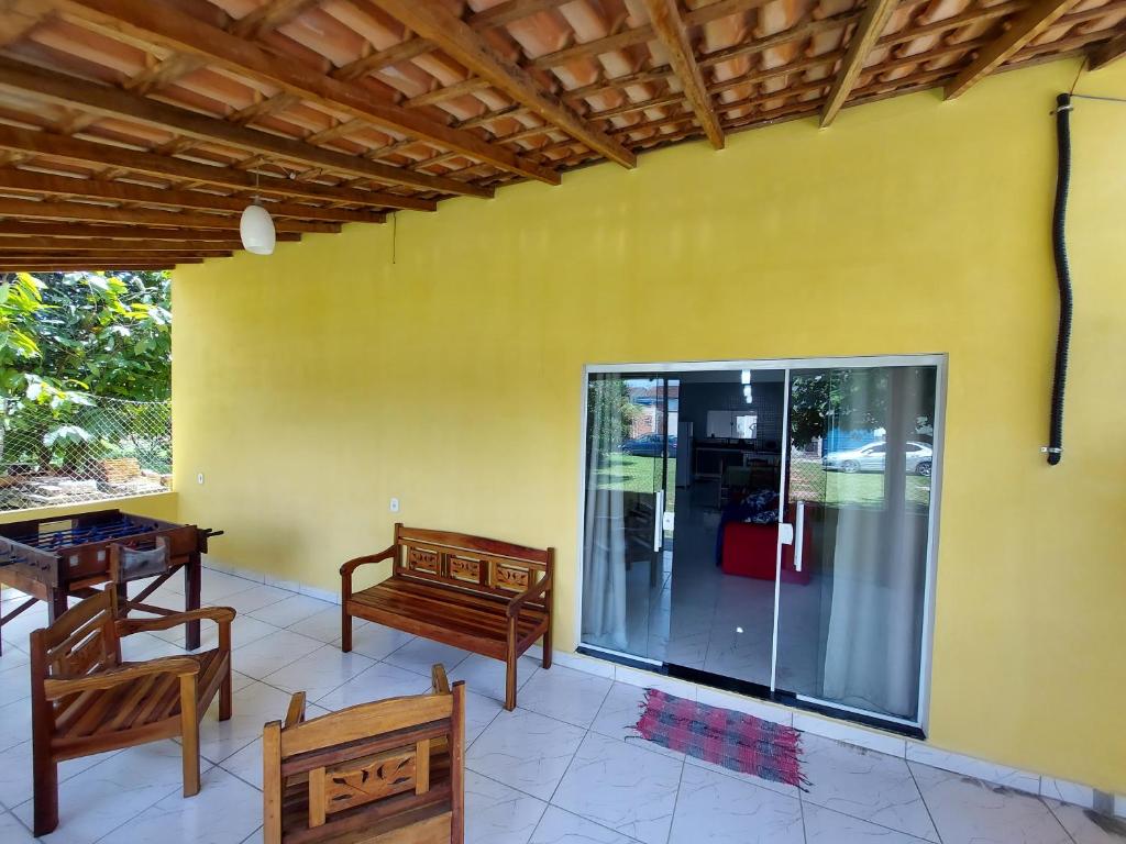 Posezení v ubytování Casa do Deca Toledo - 500 metros do Centro Histórico