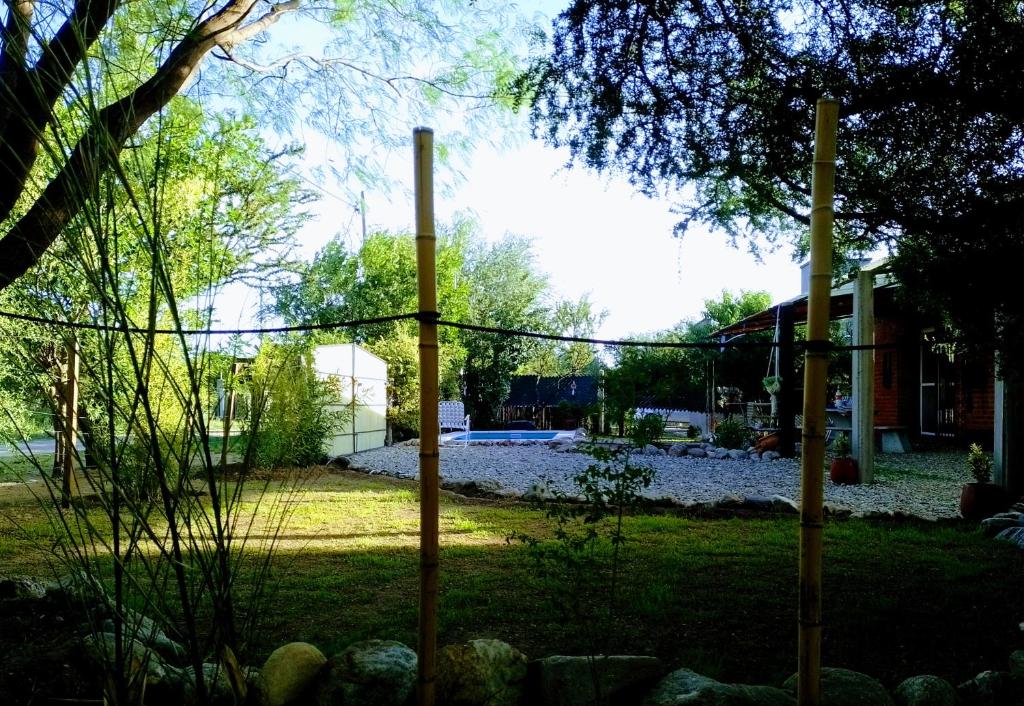 Zahrada ubytování Nature and Comfort - Cabaña Cuatro Vientos