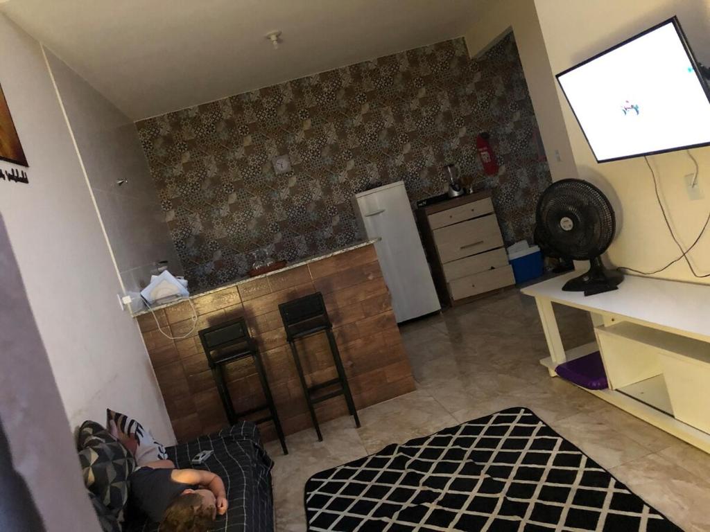 Η κουζίνα ή μικρή κουζίνα στο Laluli home