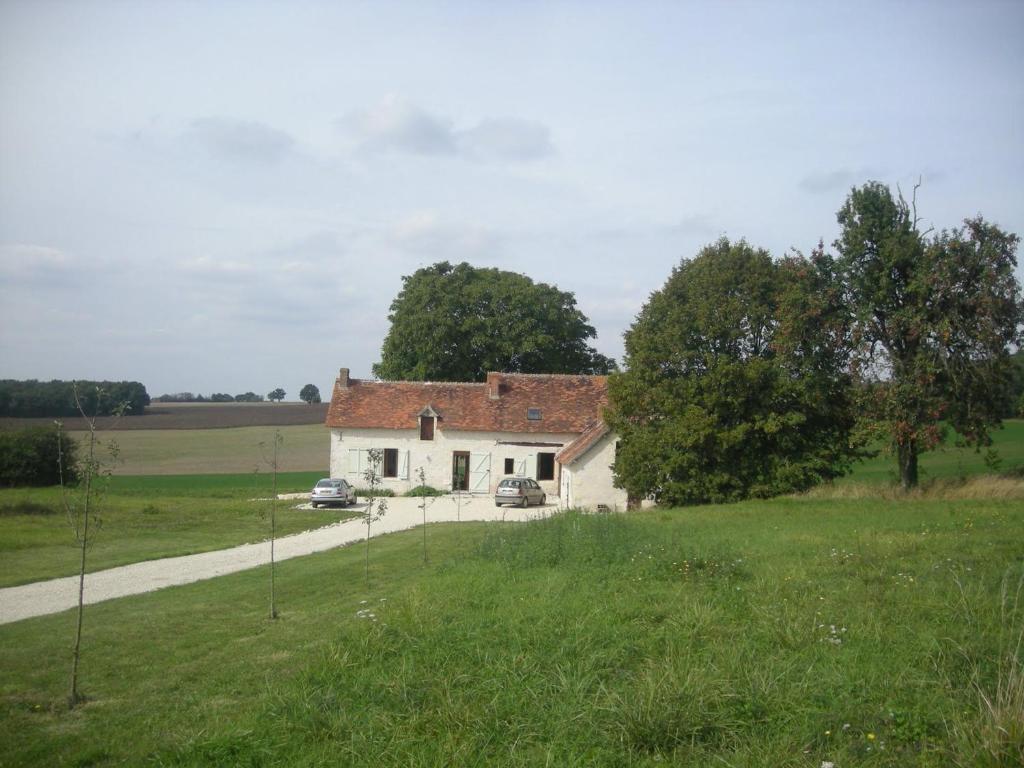 a house in the middle of a field at Ferme rénovée au calme avec internet et grand espace extérieur - FR-1-591-149 in Palluau-sur-Indre