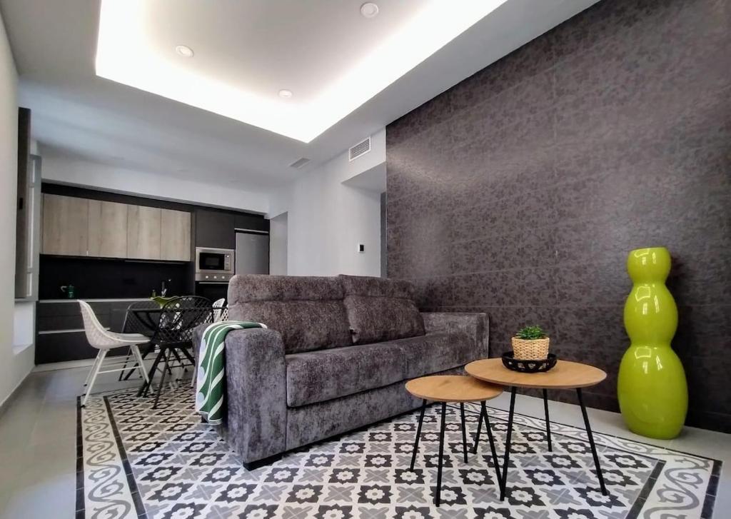 Et opholdsområde på Luxury Suite Casa Palacio Marina Verde