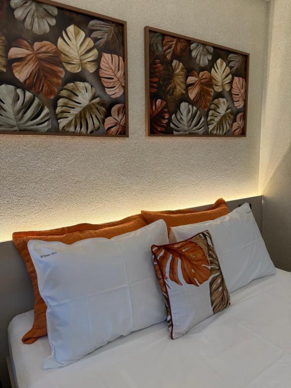 Voodi või voodid majutusasutuse Beach Class Summer Residence 305 D toas