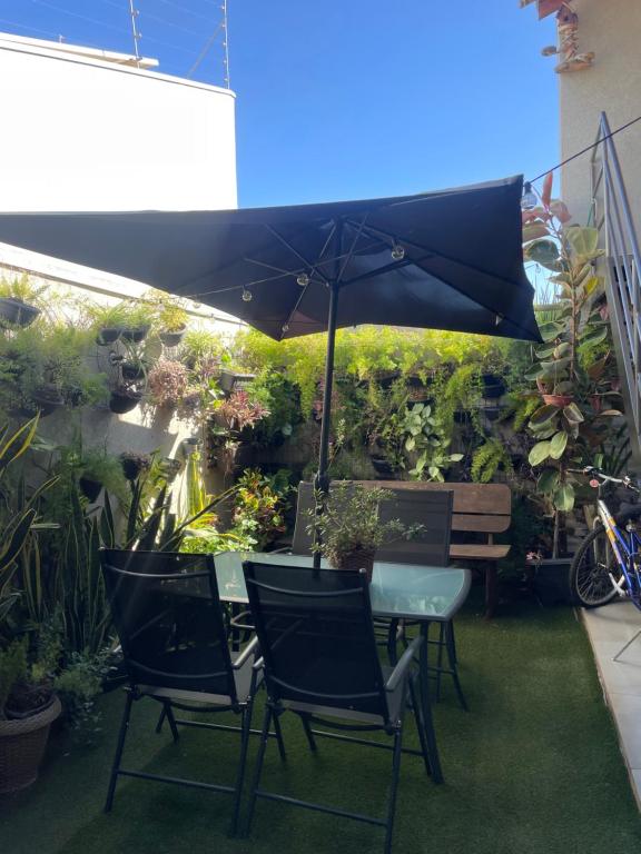 En have udenfor Hostel Recanto Verde