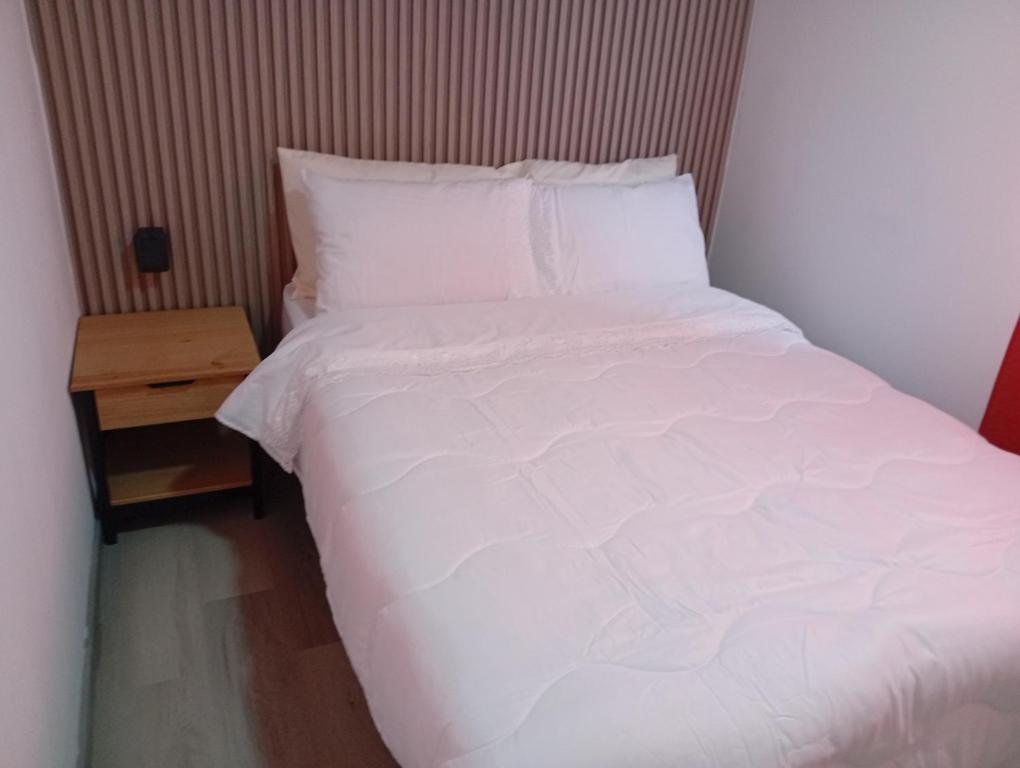 Postel nebo postele na pokoji v ubytování Casa Iván