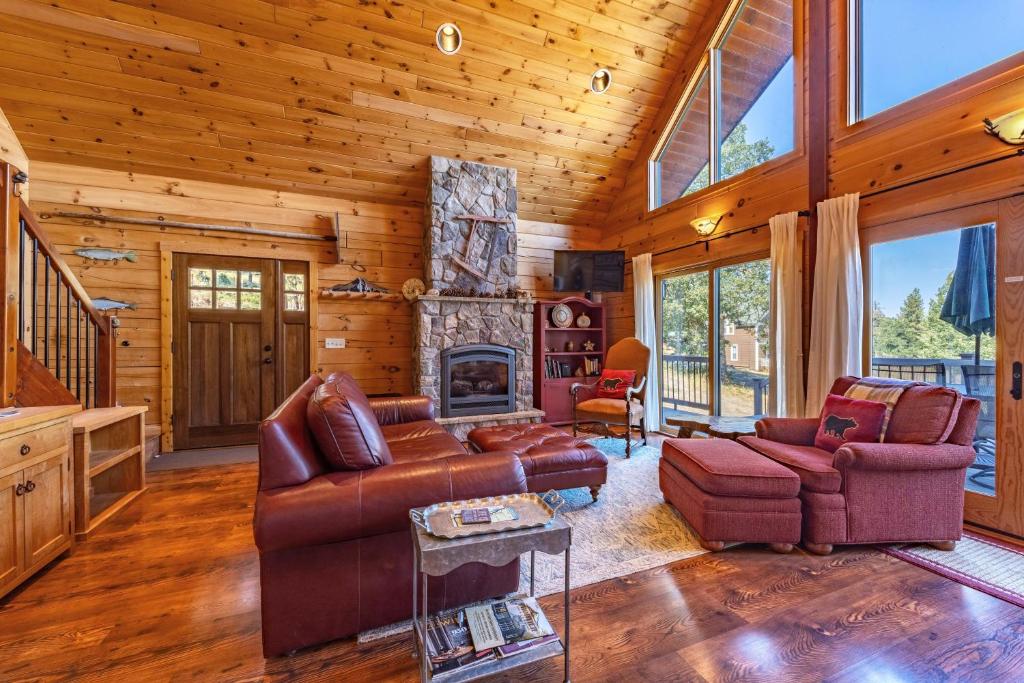 Χώρος καθιστικού στο Straight From The Heart