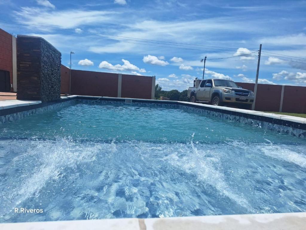 Πισίνα στο ή κοντά στο Casa Quinta La Familia