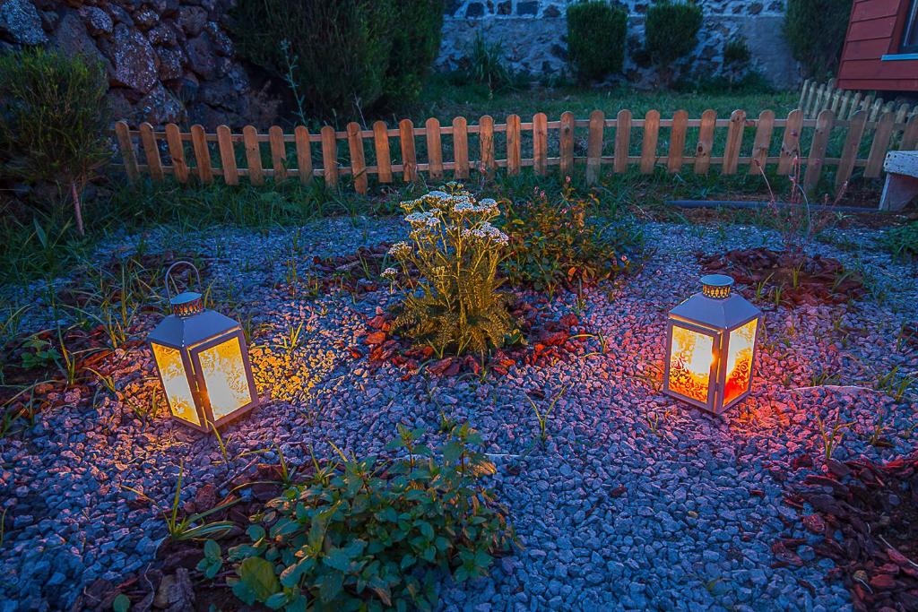 Zahrada ubytování ALLuar Lodge